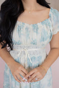 Load image into Gallery viewer, Millie blue lace midi dress
