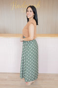 Load image into Gallery viewer, IVY POLKA DOT GREEN DRESS
