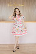 Load image into Gallery viewer, CHARLOTTE MULTI PINK DRESS
