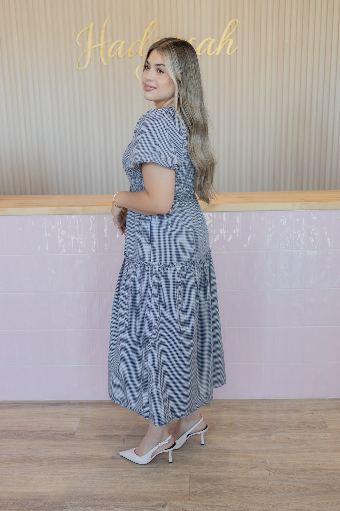 CLAIRE NAVY DRESS