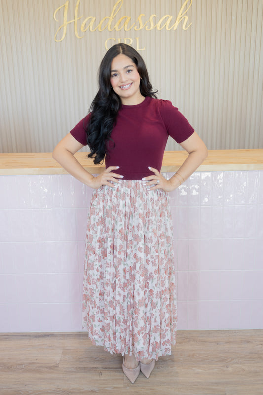 Blossom wine Maxi Dress Regular price