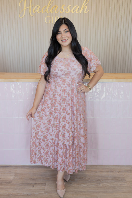 CHARLOTTE MULTI-PINK DRESS