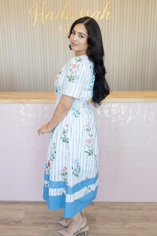 ANGELICA BLUE DRESS