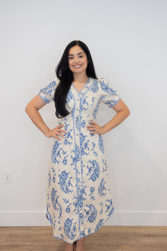 Esmeralda Blue Dress