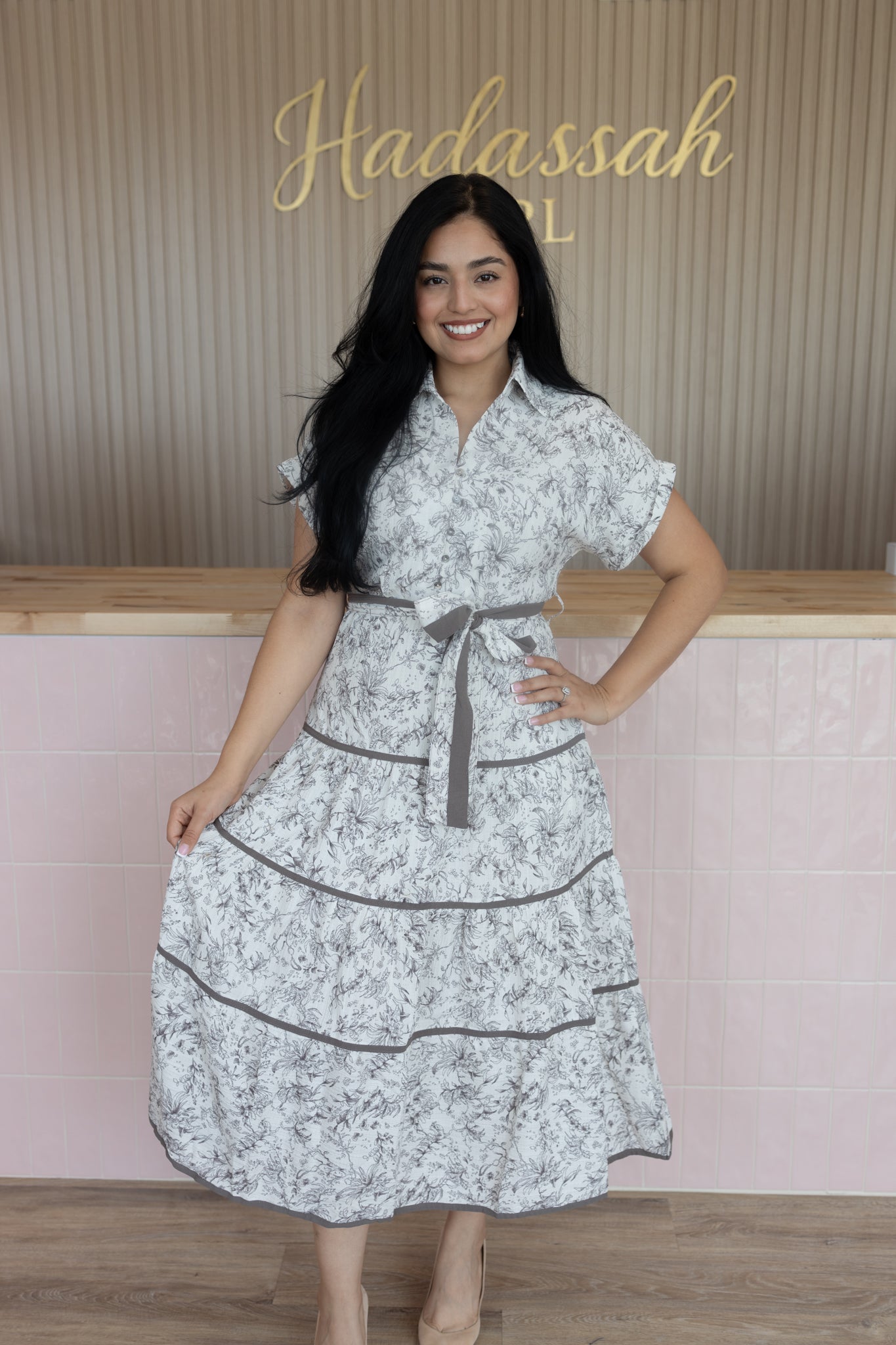 Mally Mocha Dress