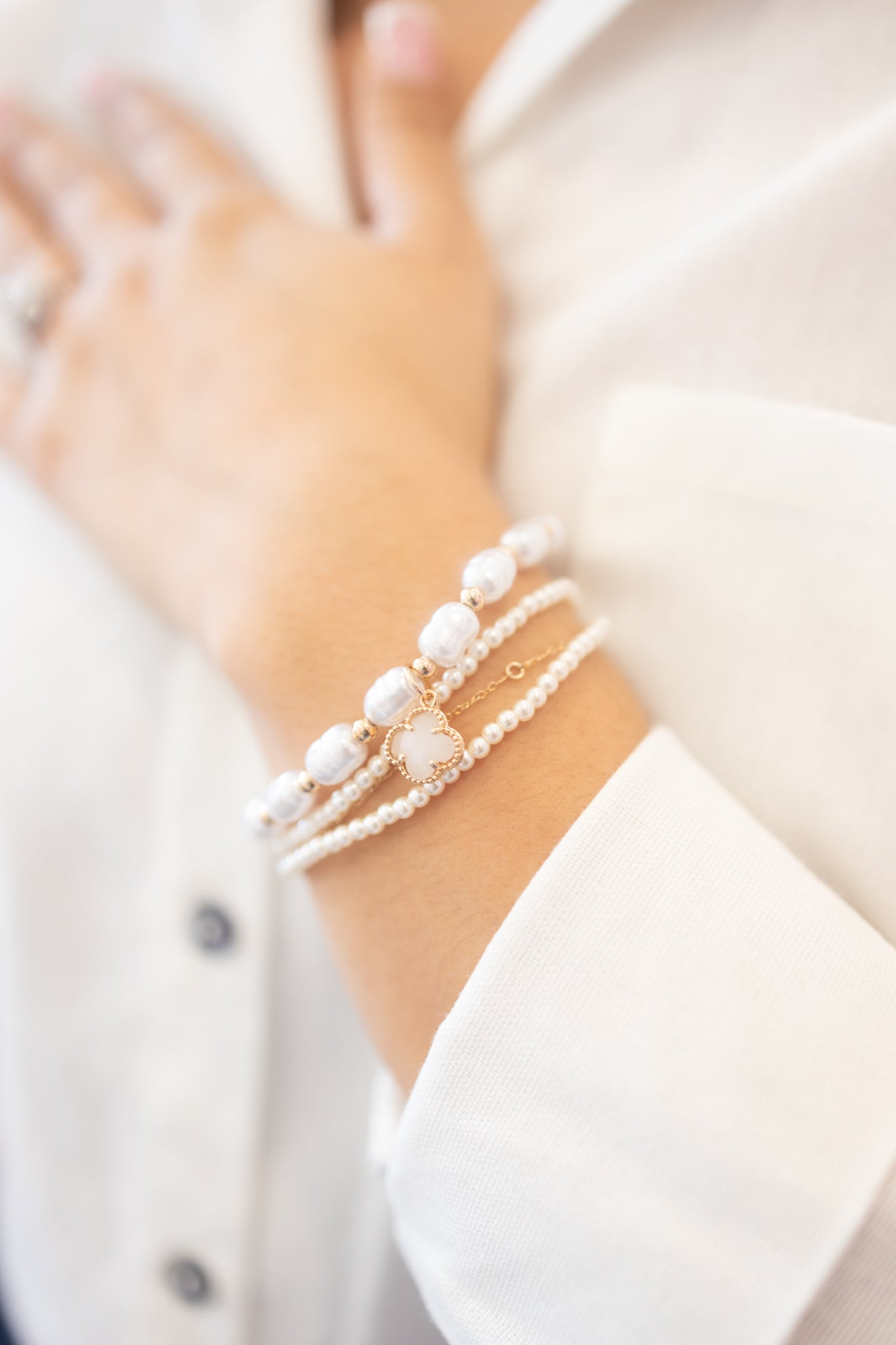 Linda Pearl Bracelet