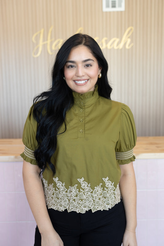 Ella Olive Blouse