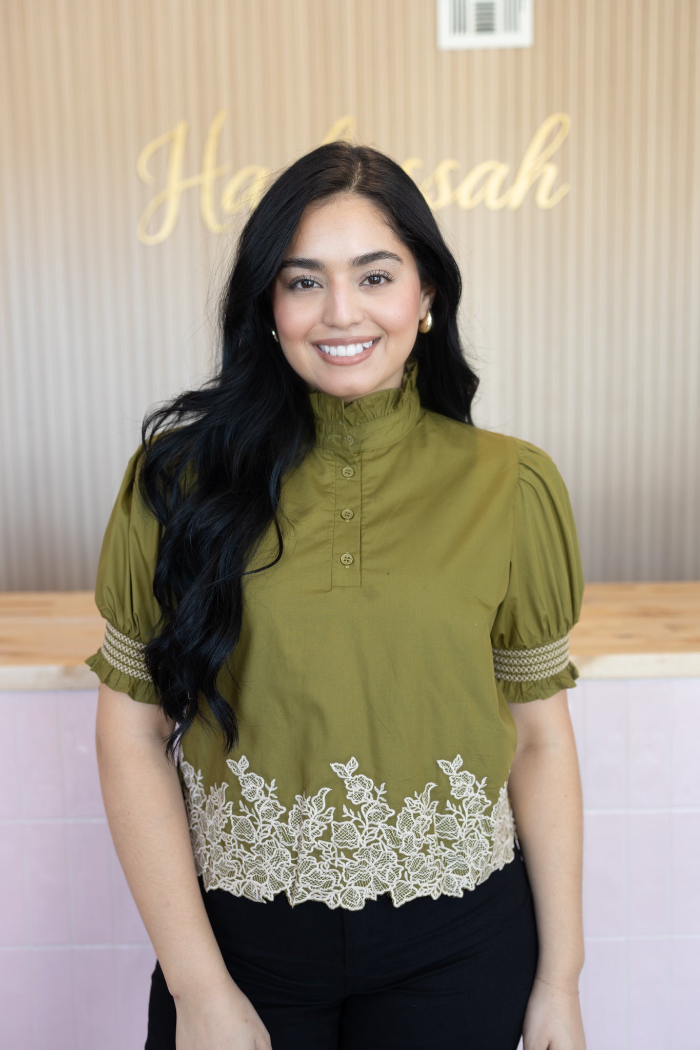 Ella Olive Blouse