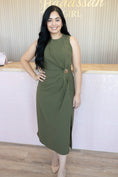 Load image into Gallery viewer, Elle Olive Dress

