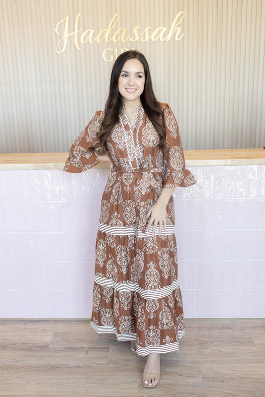 Edith Mocha Dress