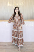 Load image into Gallery viewer, Edith Mocha Dress

