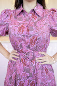 Load image into Gallery viewer, Hannah Pink Floral Dress
