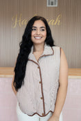Load image into Gallery viewer, Karina Strip Vest

