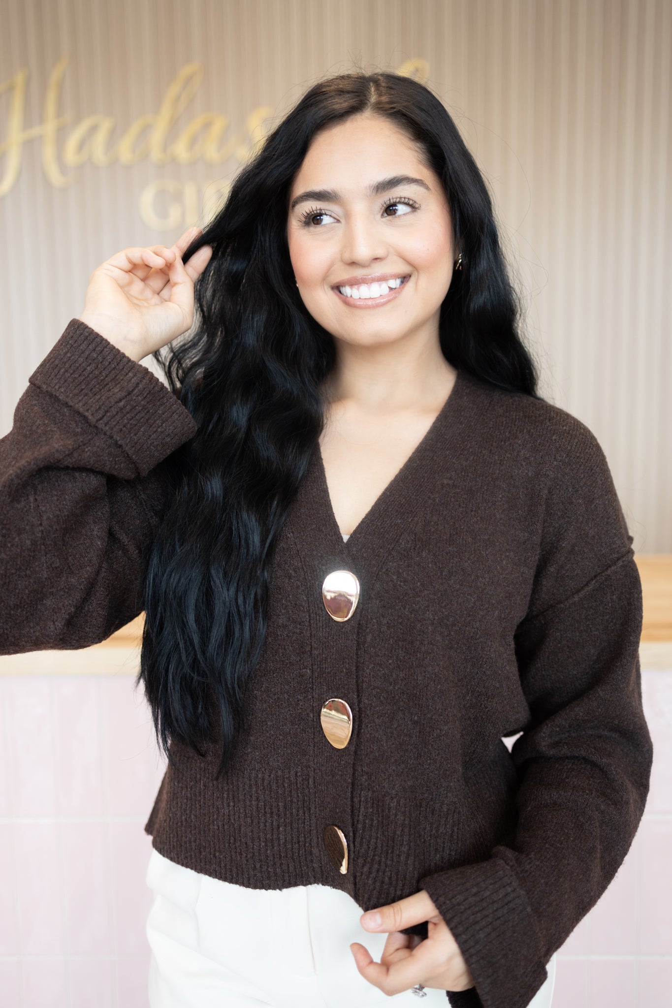 Daliza Brown cardigan