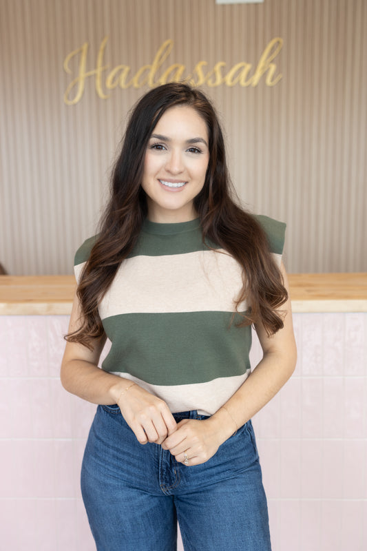 Tifanny Olive Top