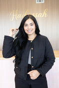 Load image into Gallery viewer, Cataleya Black Jacket
