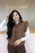 Load image into Gallery viewer, Ailany Brown Vest

