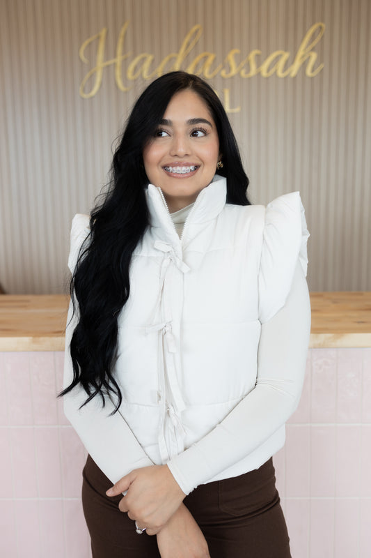 Ailany White Vest