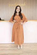 Load image into Gallery viewer, Alea Camel Dress
