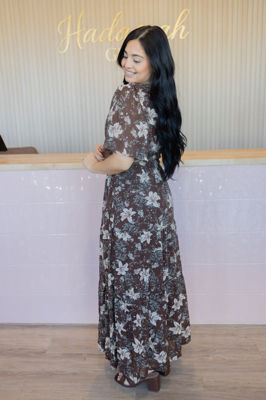Hope Brown Dress