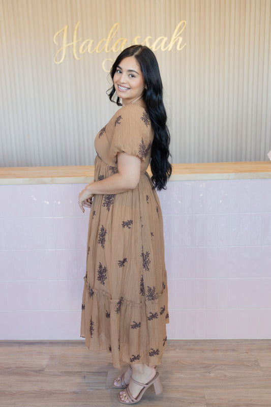 Bella Tan Dress