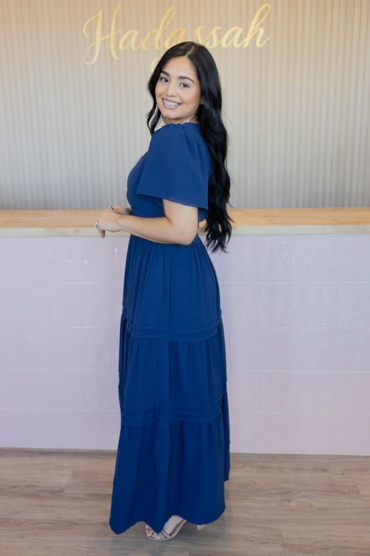 Jordan Navy Dress