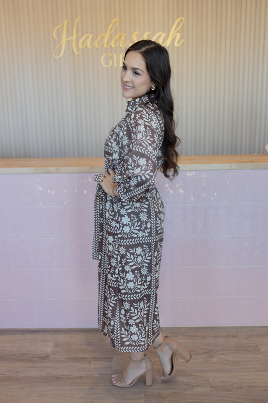 Heaven Brown Dress