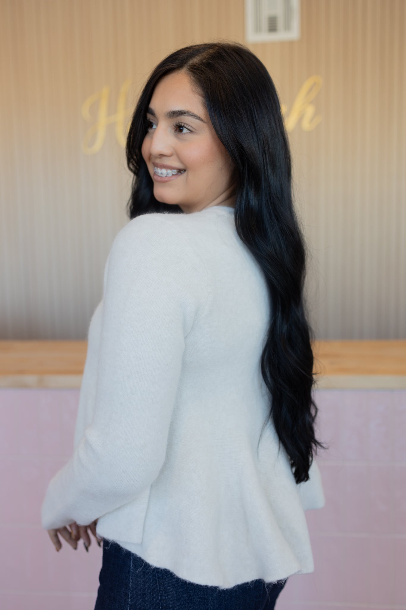 Millie white Sweater