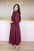 Load image into Gallery viewer, Jayleen Wine Dress
