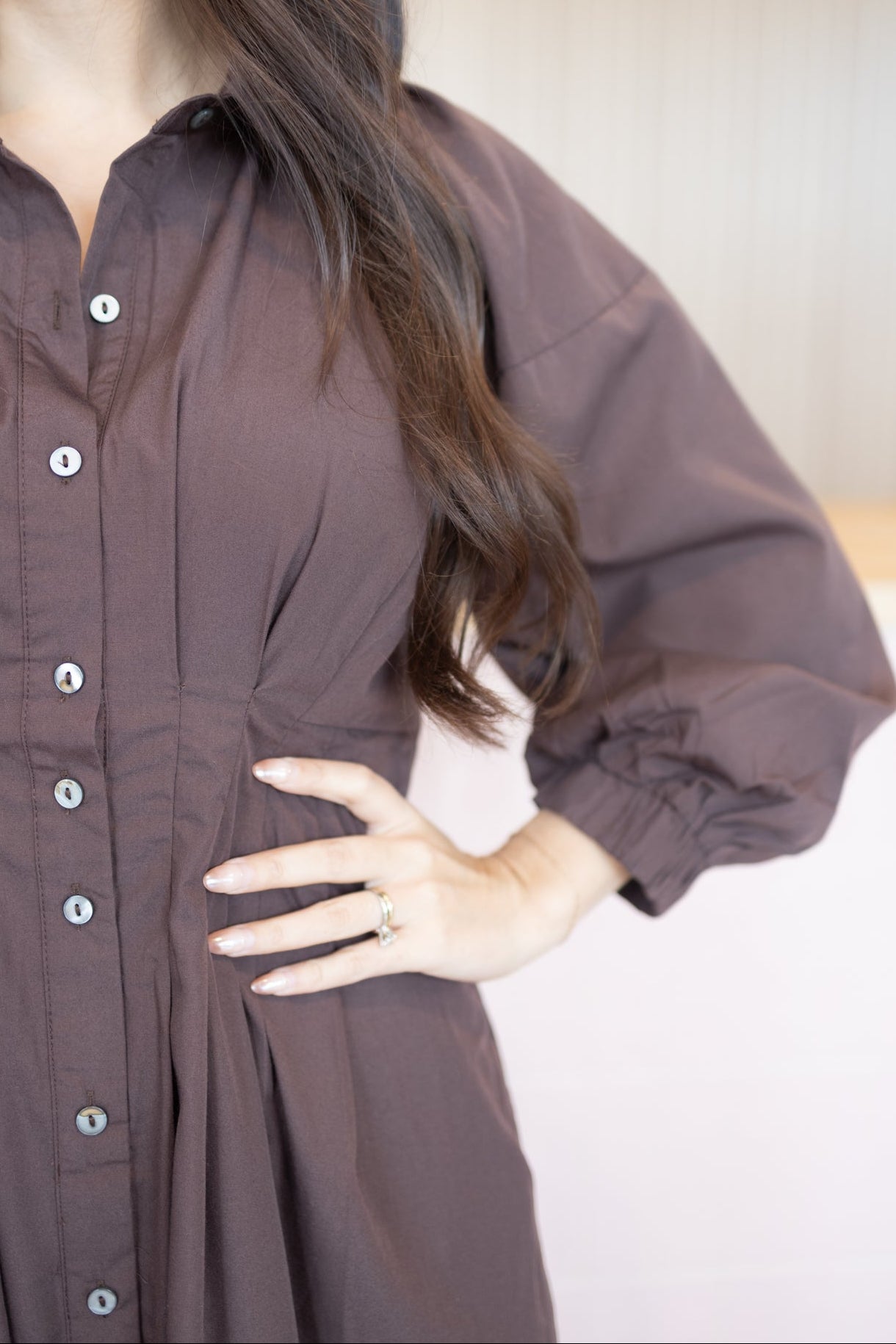 Jayleen Espresso Dress