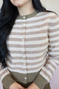 Load image into Gallery viewer, Lizbeth Olive Cardigan
