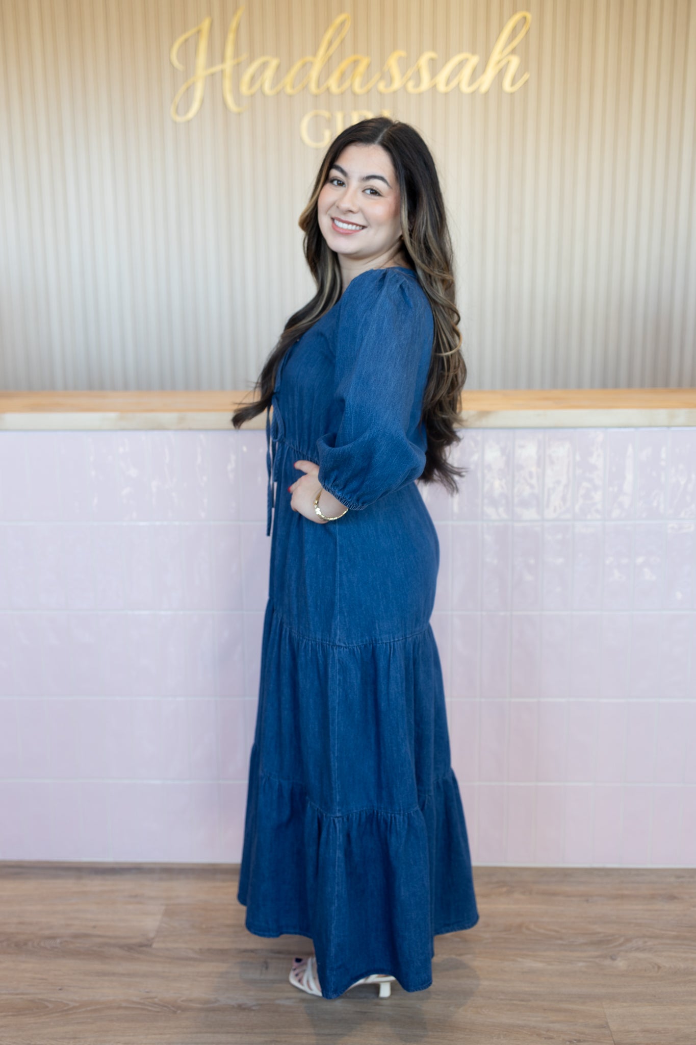 Elizabeth Denim Dress