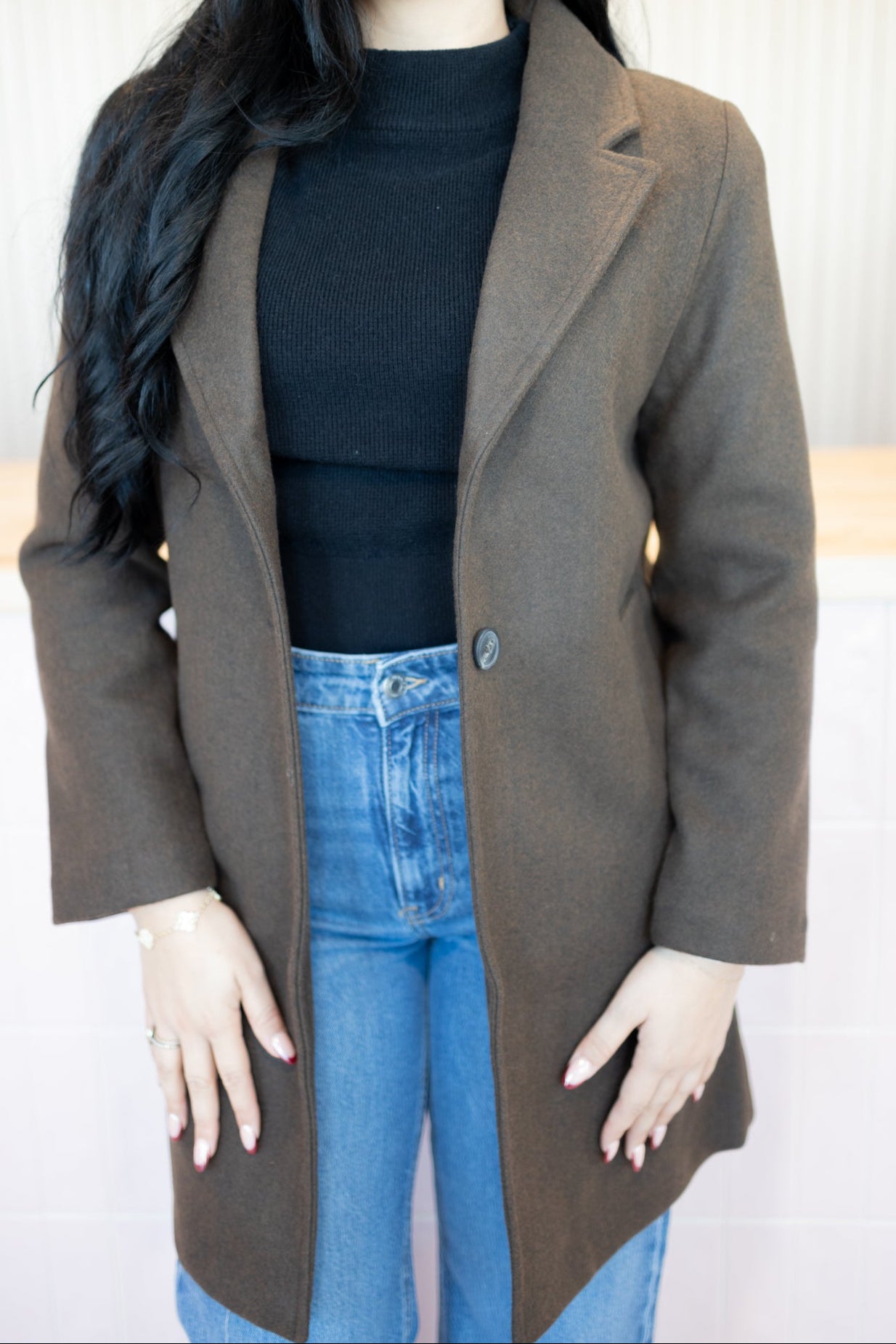 Azary Chocolate Coat