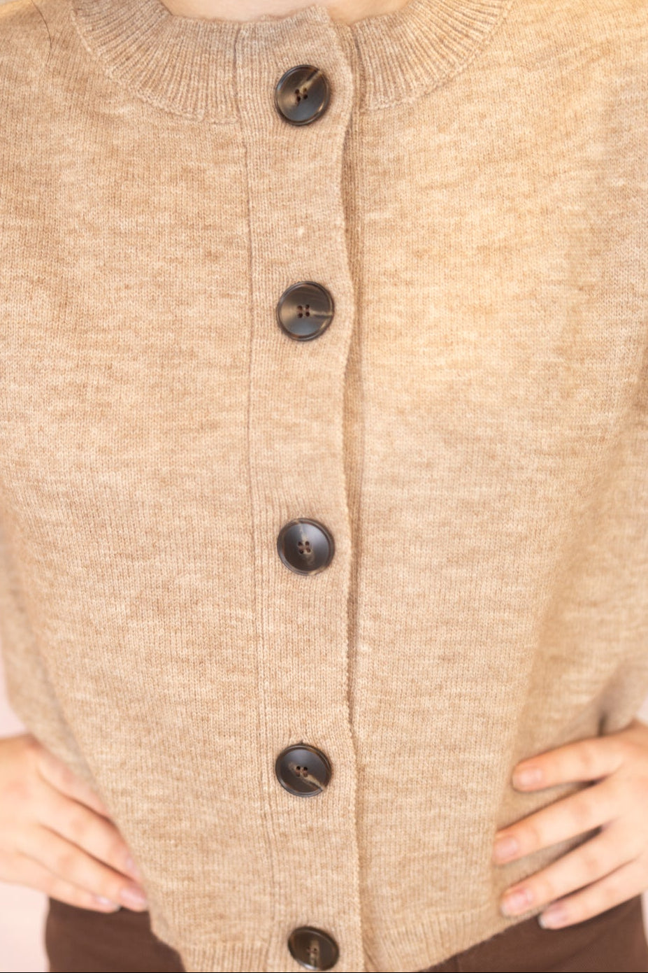 Linda Mocha Cardigan