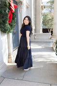 Load image into Gallery viewer, Yarelly Navy Dress

