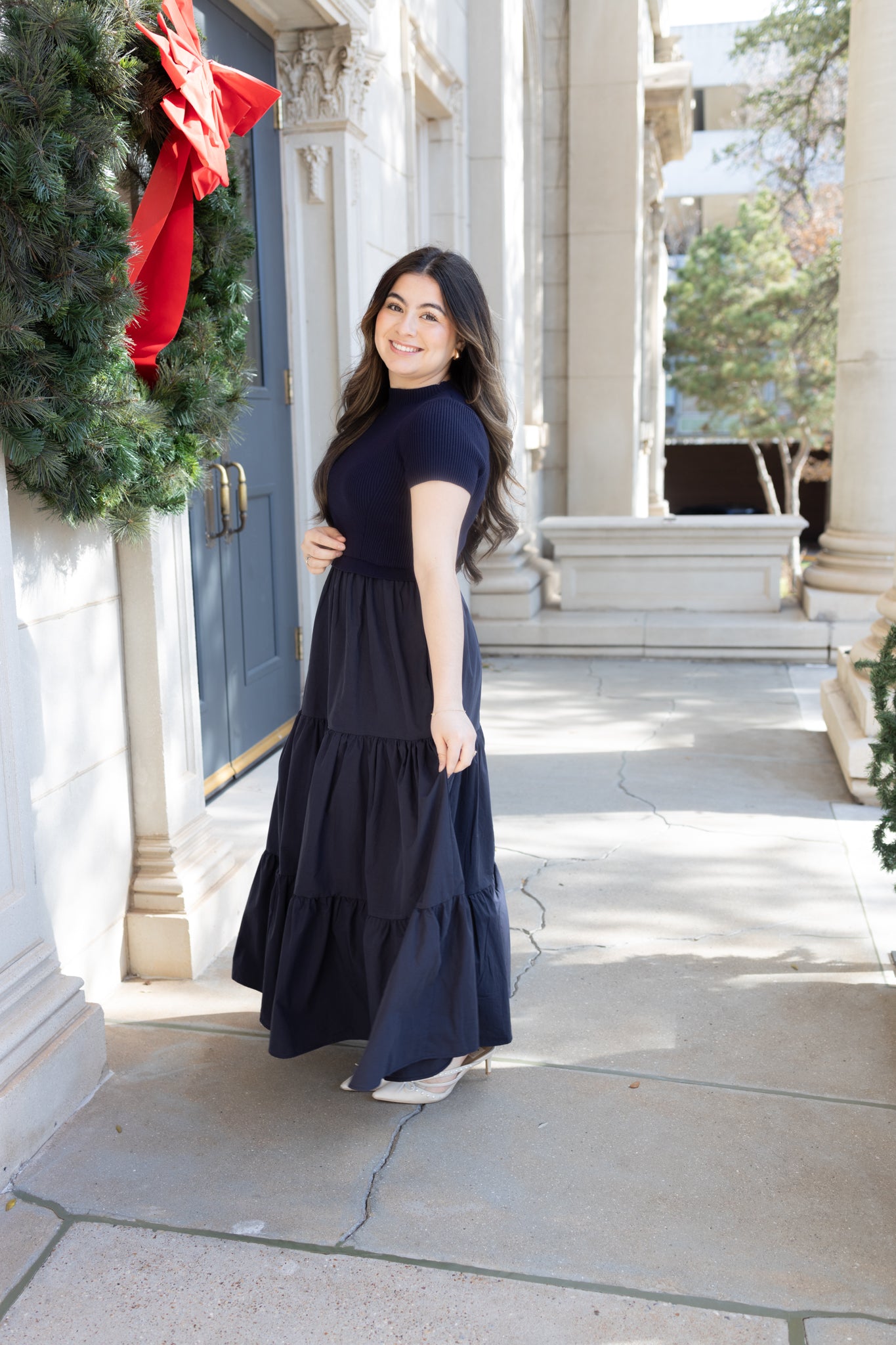 Yarelly Navy Dress