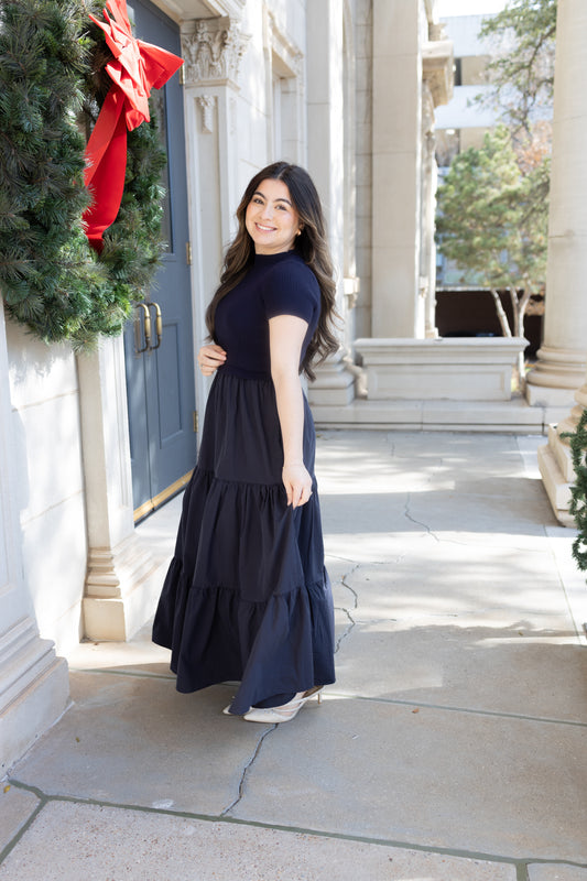 Yarelly Navy Dress