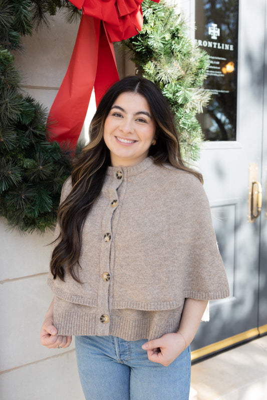 Marianee Sweater Cape