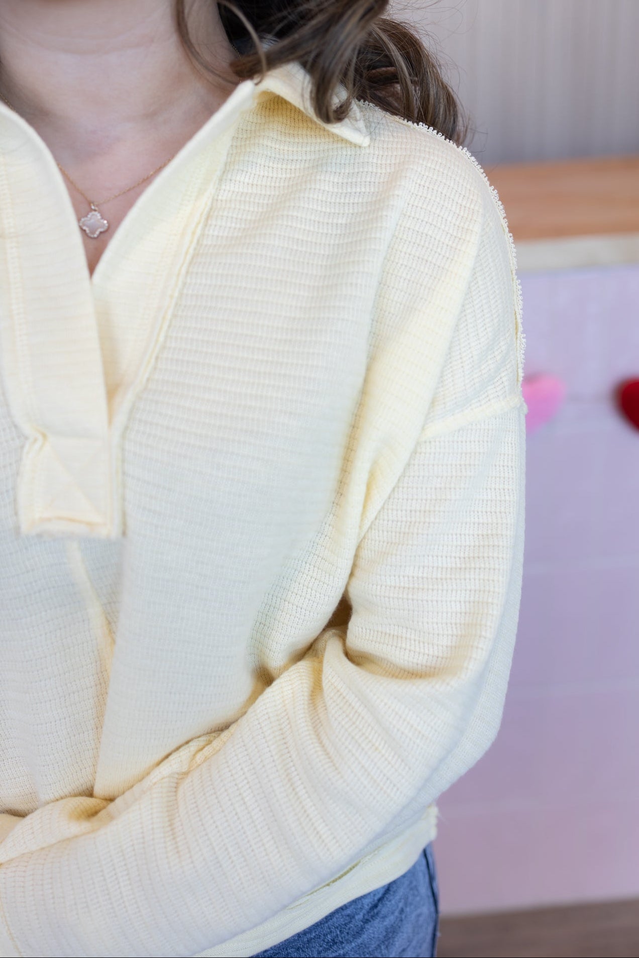 Charlotte Butter Yellow Polo