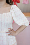 Load image into Gallery viewer, Dhalia Cream/Pink Dress
