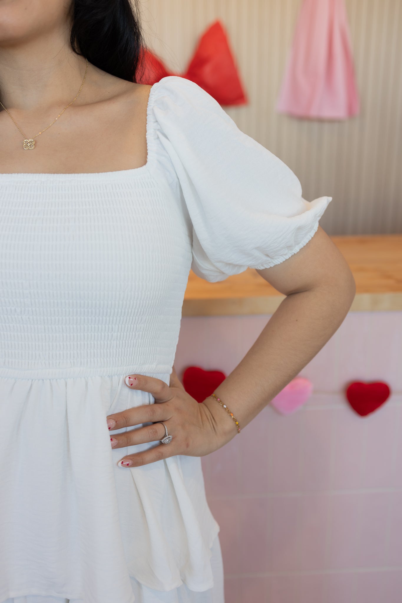 Oakly White Dress