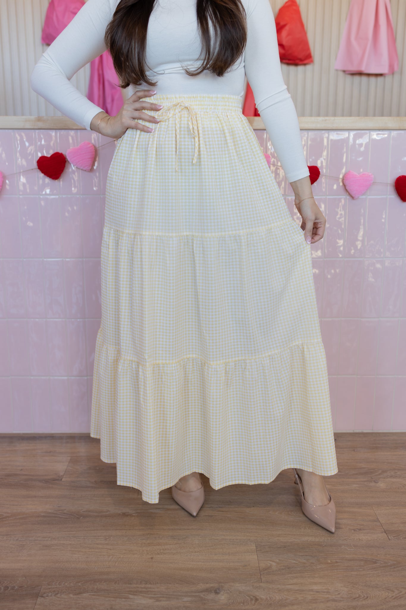 Delany Butter yellow Skirt