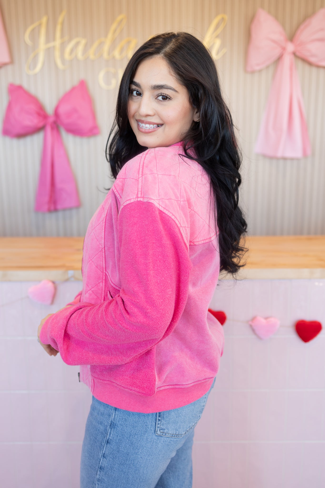 Pretty in pink Jacket (Mommy & Me)