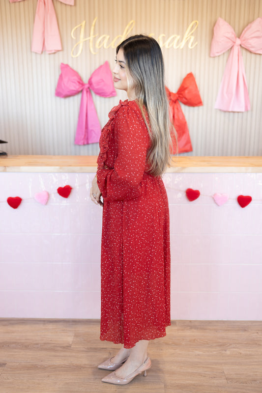 Yarely Red Dress (MOMMY & ME)