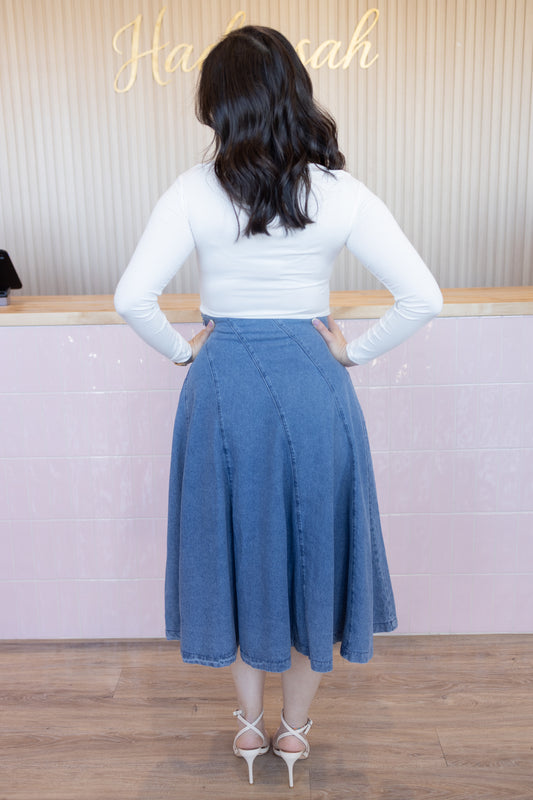 Yessy Denim Skirt