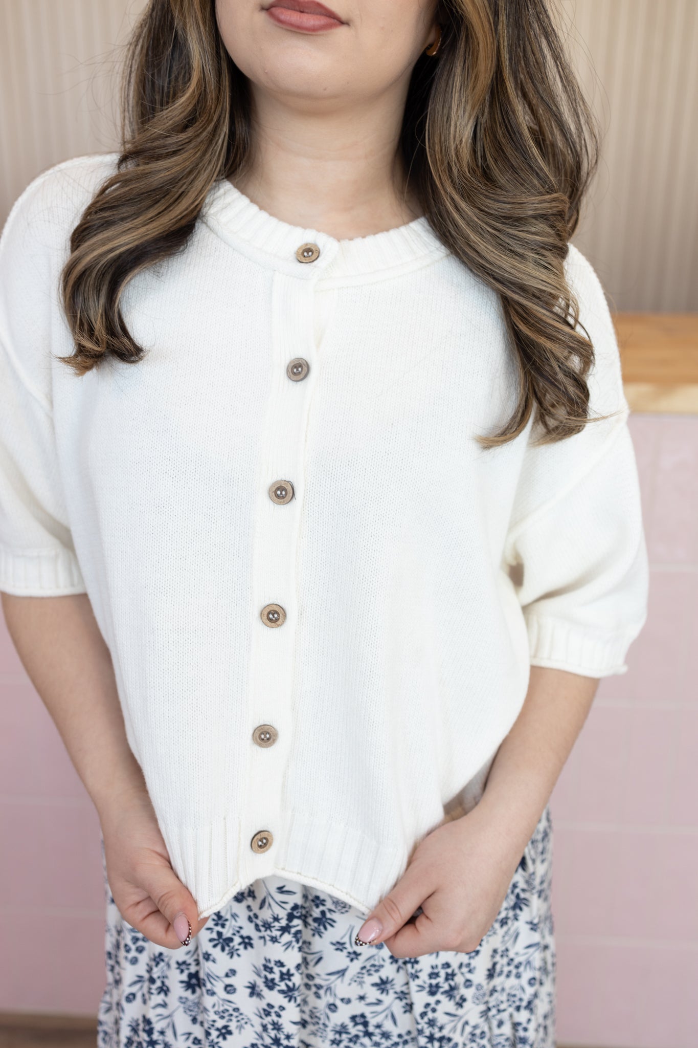 Ivy Natural cardigan