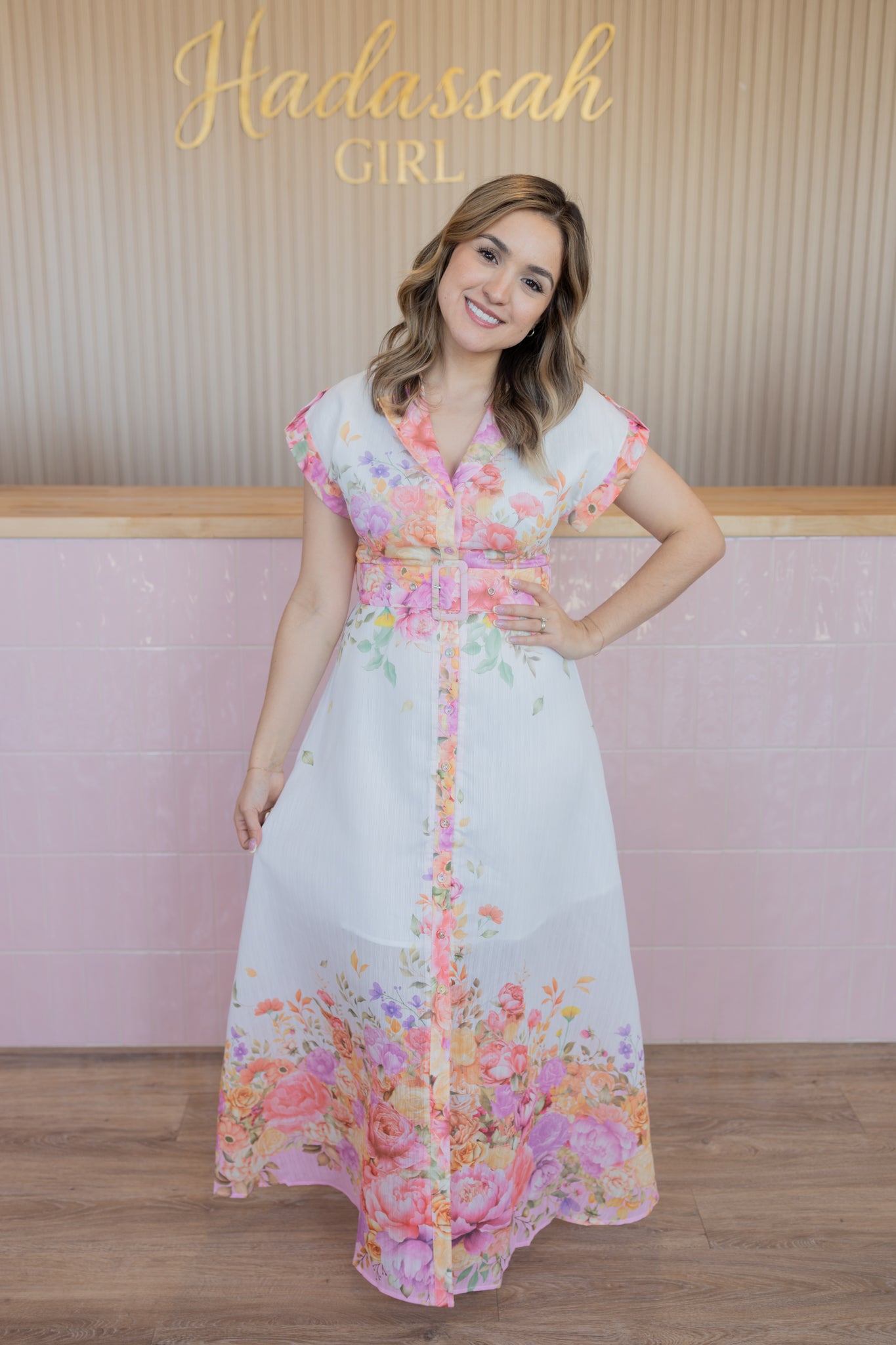Brielle Floral Maxi Dress