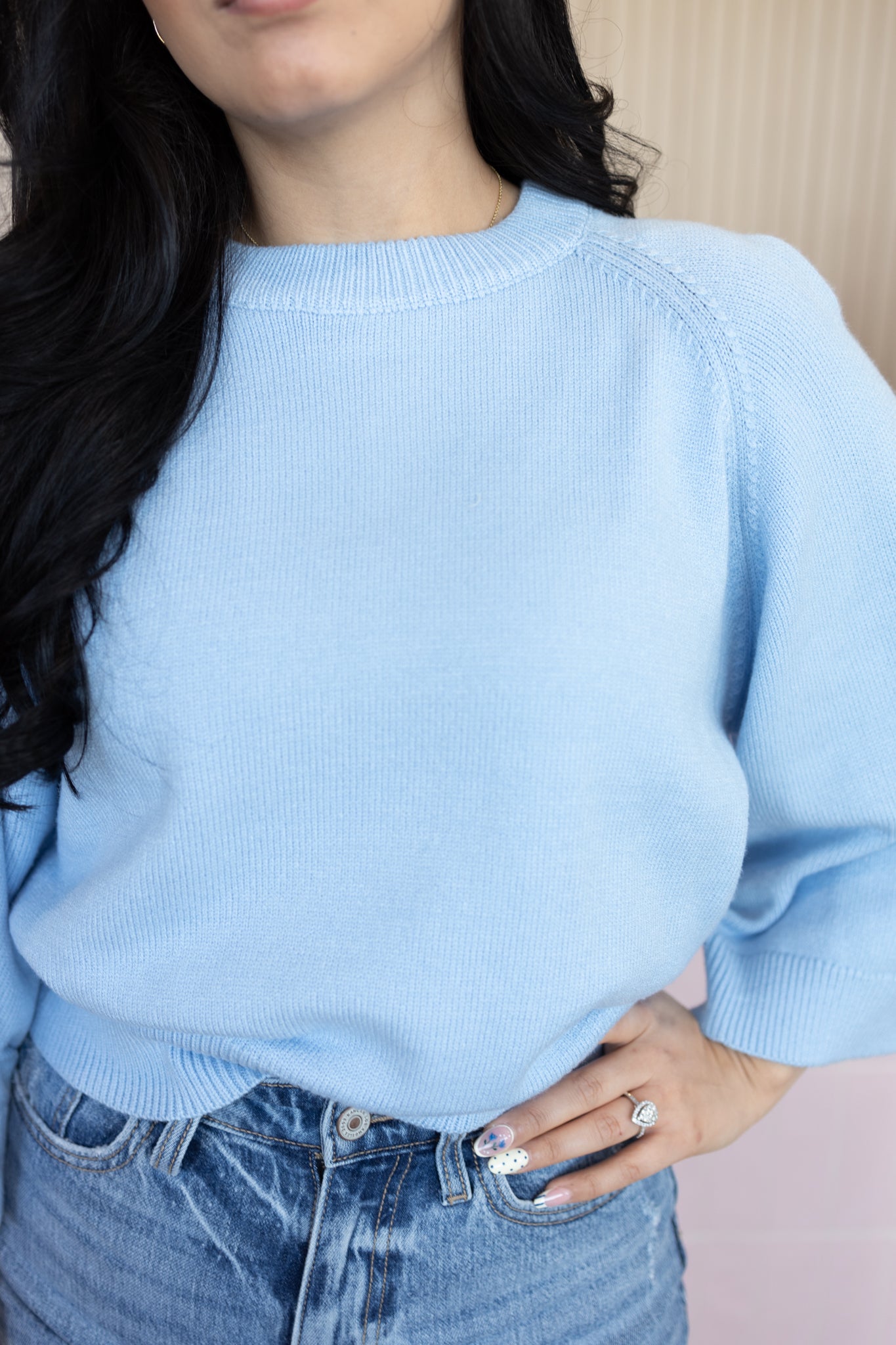 Pure Grace blue blouse