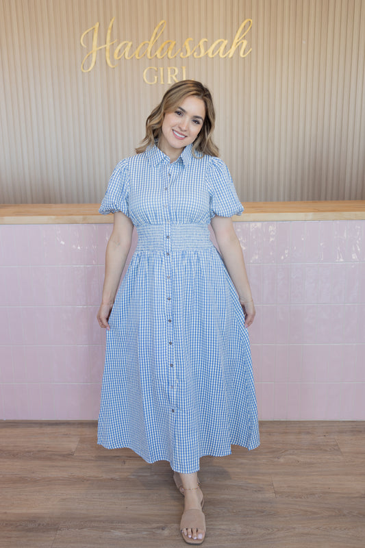 Dainty blue Daisy Dress
