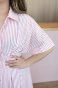 Load image into Gallery viewer, darling wildflower pink midi dress
